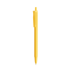 Bolígrafo de plástico con mecanismo de clic y tinta azul Clic Stic BIC® vista ángulo frontal izquierdo