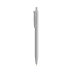 Bolígrafo de plástico con mecanismo de clic y tinta azul Clic Stic BIC® vista ángulo frontal izquierdo
