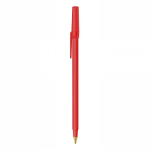 Bolígrafo de plástico de escritura suave con tinta azul Round Stic BIC®