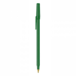 Bolígrafo de plástico de escritura suave con tinta azul Round Stic BIC®