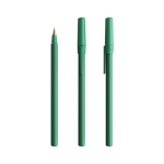 Bolígrafo de plástico diseño clásico y escritura negra Round Stic BIC®