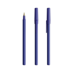 Bolígrafo de plástico diseño clásico y escritura negra Round Stic BIC®