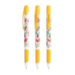 Bolígrafo de plástico con pulsador retráctil y tinta negra BIC®
