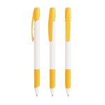 Bolígrafo de plástico con pulsador retráctil y tinta negra BIC®