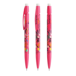 Portaminas de plástico con goma para borrar y mina de 0,7mm BIC® color rosa