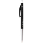 Bolígrafo de plástico estilo retráctil con escritura negra M10® Clic BIC® color negro