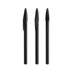 Bolígrafo de plástico con capuchón clásico y tinta negra Style BIC® color negro