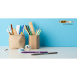 Bolígrafo de plástico con capuchón clásico y tinta negra Style BIC®