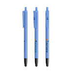 Bolígrafo de plástico con puntero táctil y tinta azul Clic Stic BIC® color azul