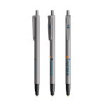 Bolígrafo de plástico con puntero táctil y tinta azul Clic Stic BIC®