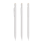 Portaminas de plástico recargable con goma y 2 minas incluidas de 0,7mm BIC® color blanco