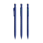 Portaminas de plástico recargable con goma y 2 minas incluidas de 0,7mm BIC® color azul marino