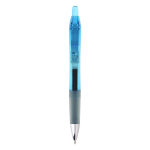 Bolígrafo de plástico retráctil con tinta negra Intensity® Gel Clic BIC® color azul claro transparente