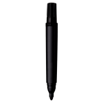 Rotulador permanente de plástico reciclado con tinta negra BIC® color negro