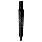 Rotulador permanente de plástico reciclado con tinta negra BIC® color negro