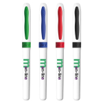 Rotulador permanente de plástico con tinta de secado rápido BIC® color azul vista trasera