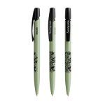 Bolígrafo con cuerpo 100% biodegradable con tinta azul BIC® color verde