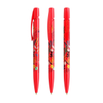 Bolígrafo de plástico con clip personalizable y tinta azul BIC®