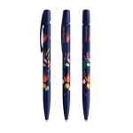 Bolígrafo de plástico con clip personalizable y tinta azul BIC®