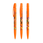 Bolígrafo de plástico con clip personalizable y tinta azul BIC®