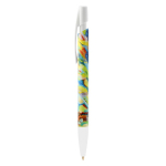 Bolígrafo de plástico con clip personalizable y tinta azul BIC®