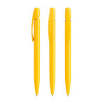 Bolígrafo de plástico con agarre ergonómico y tinta negra BIC® color amarillo