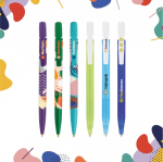 Bolígrafo de plástico con agarre ergonómico y tinta negra BIC®