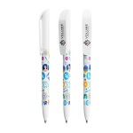 Bolígrafo de plástico con clip ancho y escritura azul BIC®