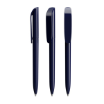 Bolígrafo de plástico con clip ancho y escritura azul BIC®
