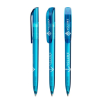 Bolígrafo de plástico con clip ancho y escritura azul BIC®