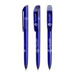 Bolígrafo de plástico con clip ancho y escritura azul BIC®