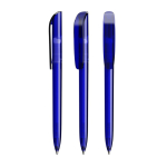 Bolígrafo de plástico con clip ancho y escritura azul BIC®