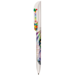 Bolígrafo de plástico con clip ancho y escritura azul BIC®