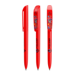 Bolígrafo de plástico con gran clip y tinta negra BIC®