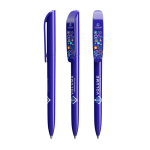 Bolígrafo de plástico con gran clip y tinta negra BIC®