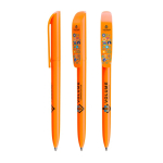 Bolígrafo de plástico con gran clip y tinta negra BIC®