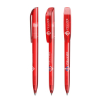 Bolígrafo de plástico con gran clip y tinta negra BIC®
