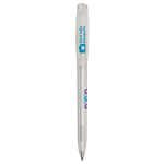 Bolígrafo de plástico con gran clip y tinta negra BIC®