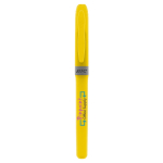 Subrayador de plástico con grip de goma y varios colores Brite Liner® BIC® color amarillo