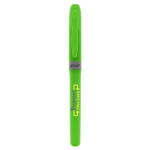 Subrayador de plástico con grip de goma y varios colores Brite Liner® BIC® color verde manzana
