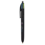 Bolígrafo de plástico con tinta de 4 colores novedosos BIC® vista trasera
