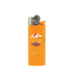 Mechero de plástico compacto con seguridad infantil BIC® J25 vista trasera