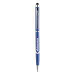 Bolígrafo metálico multifunción con stylus táctil y tinta azul BIC® color azul