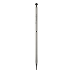 Bolígrafo metálico multifunción con stylus táctil y tinta azul BIC® color plateado