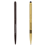 Bolígrafo metálico función táctil y tinta negra Sleek Stylus BIC® color negro