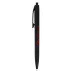 Bolígrafo de plástico con mecanismo retráctil y escritura azul BIC® color negro