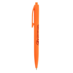 Bolígrafo de plástico con mecanismo retráctil y escritura azul BIC® color naranja