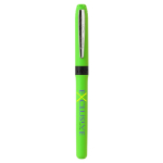 Roller de plástico con agarre ergonómico y tinta azul Grip Roller BIC® color verde lima