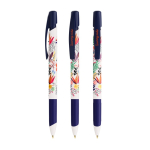 Bolígrafo de plástico reciclado con grip suave y tinta azul BIC®