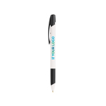 Bolígrafo de plástico reciclado con grip suave y tinta azul BIC®
